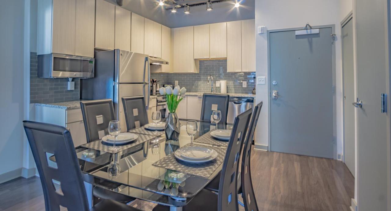 Heaven In Midtown Fully Furnished Apartments Атланта Экстерьер фото
